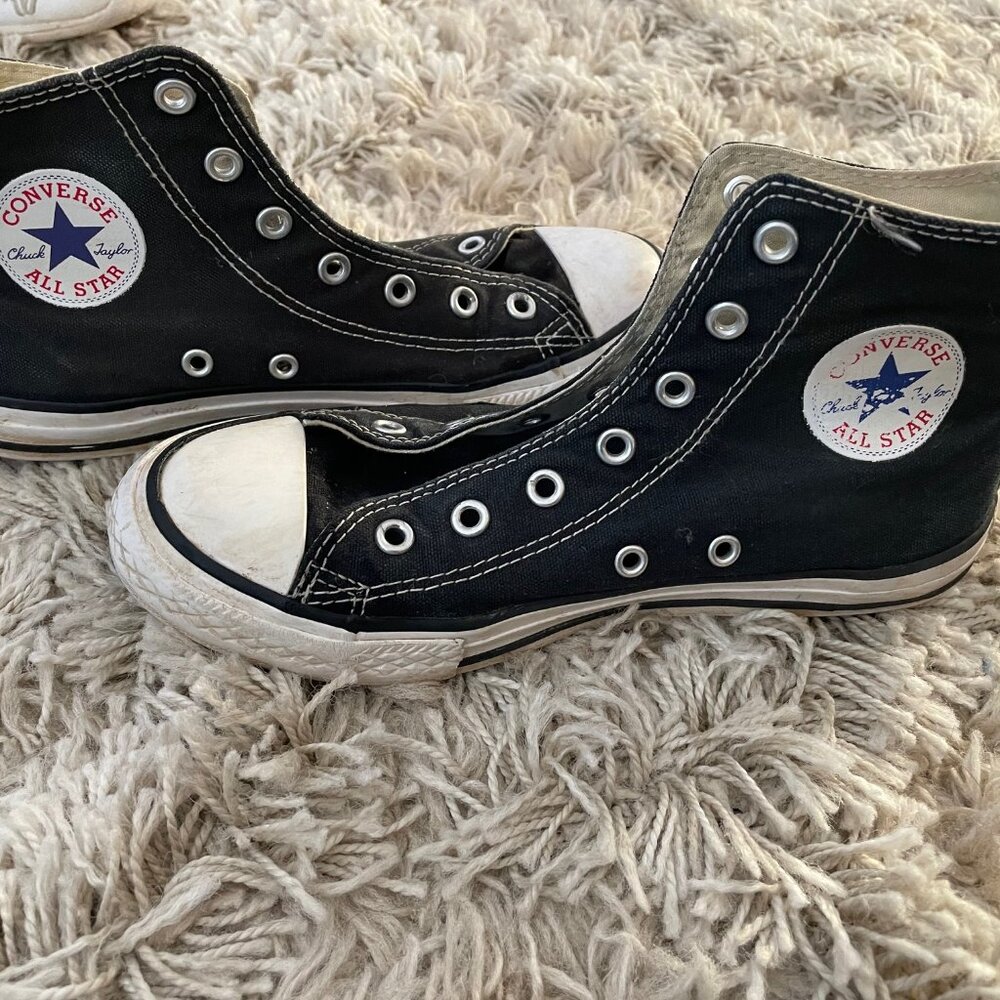 Chuck Taylor HIghtops - Size 3 - personalized
